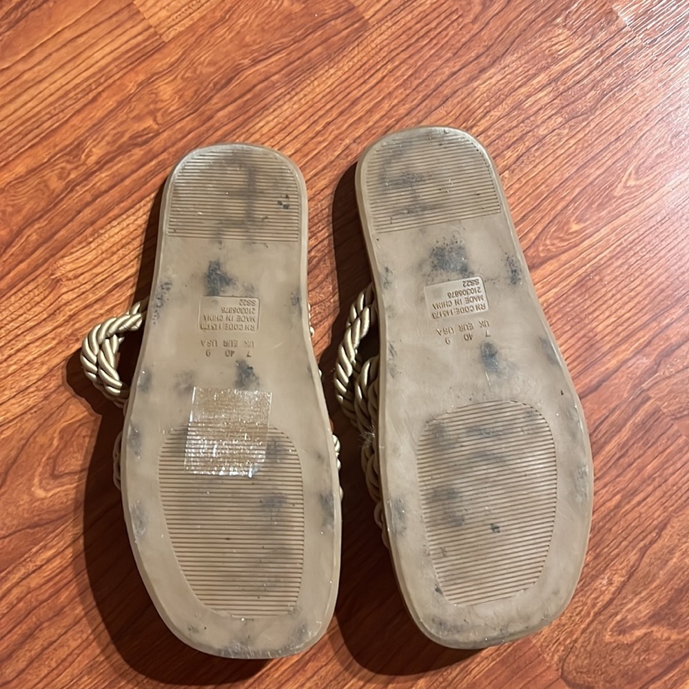 Primark Brown Rope Sandals - Picture 2 of 2